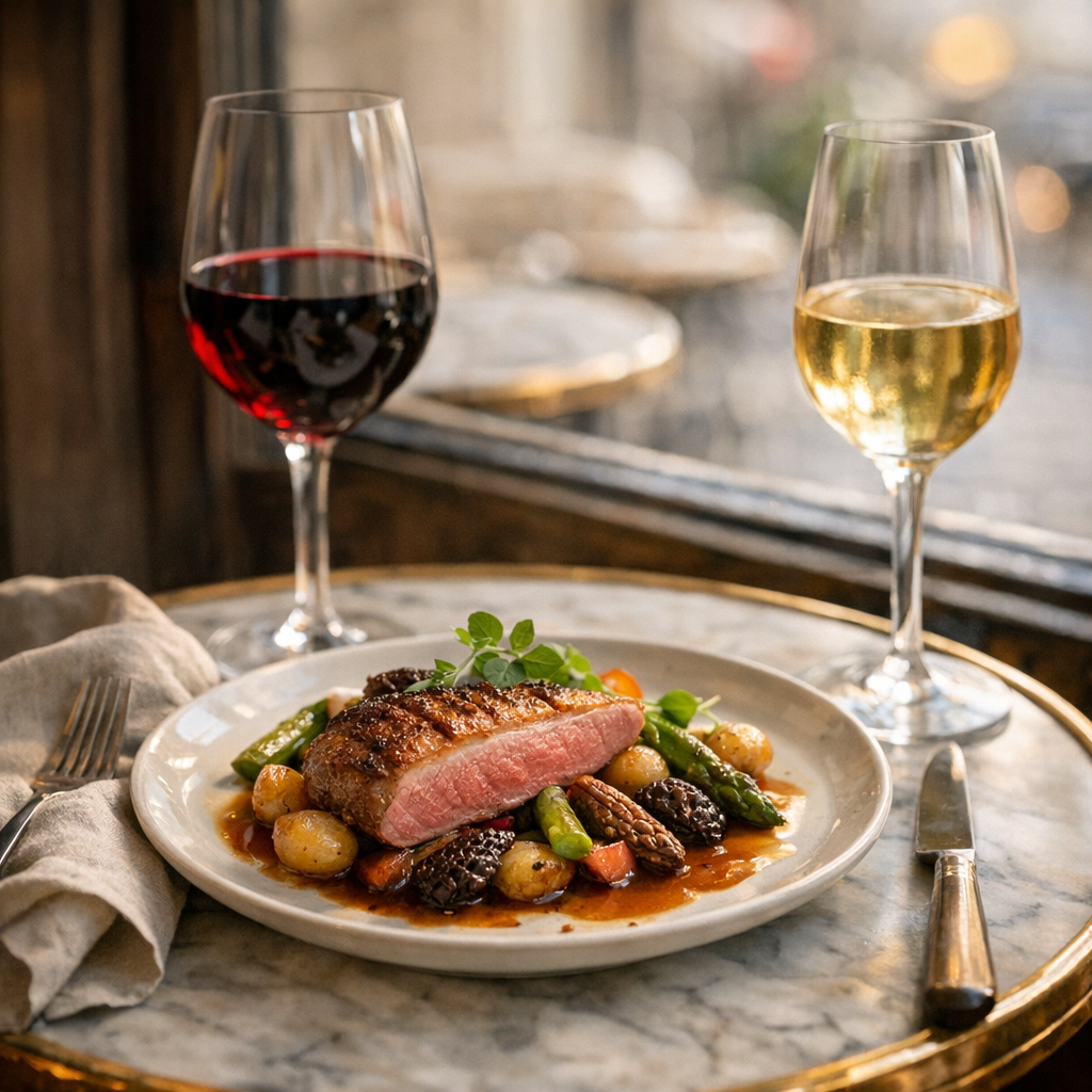 Un bon Accord mets et vins commence dans l’assiette