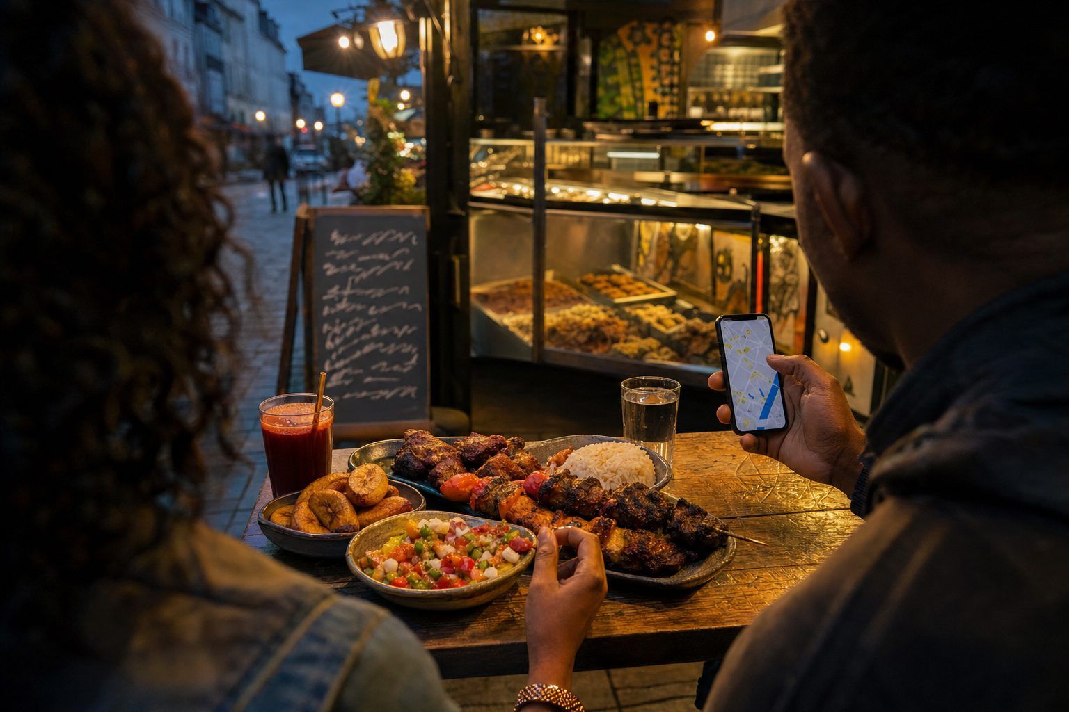Notre méthode pour choisir un restaurant africain le soir, de Tours à Bordeaux