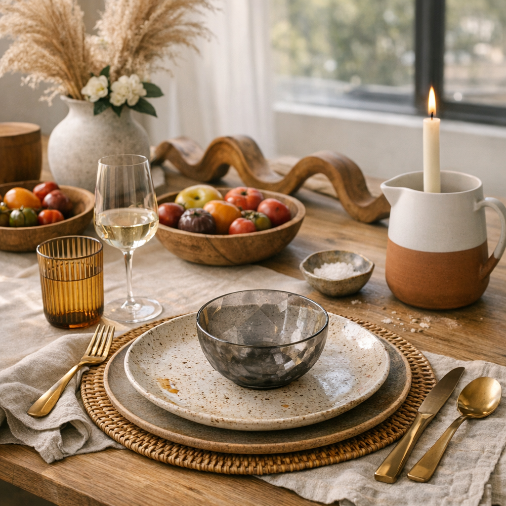 Quelles sont les tendances en art de la table en 2026 ?