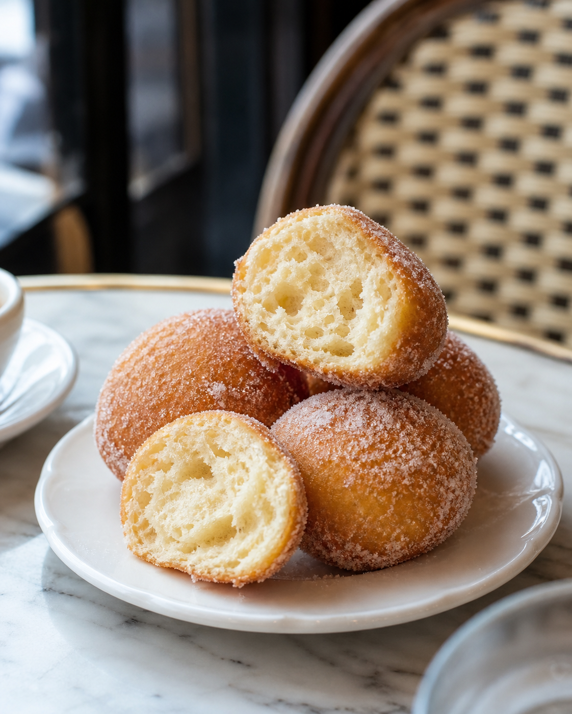 Le beignet au yaourt se prépare moelleux et léger