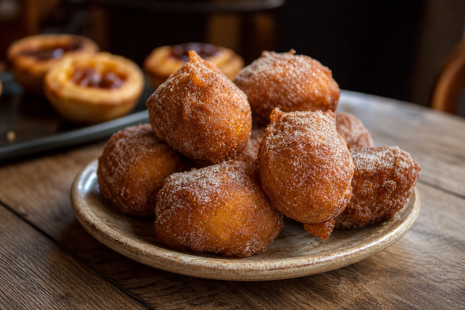 Les beignets portugais se déclinent du sucré au salé