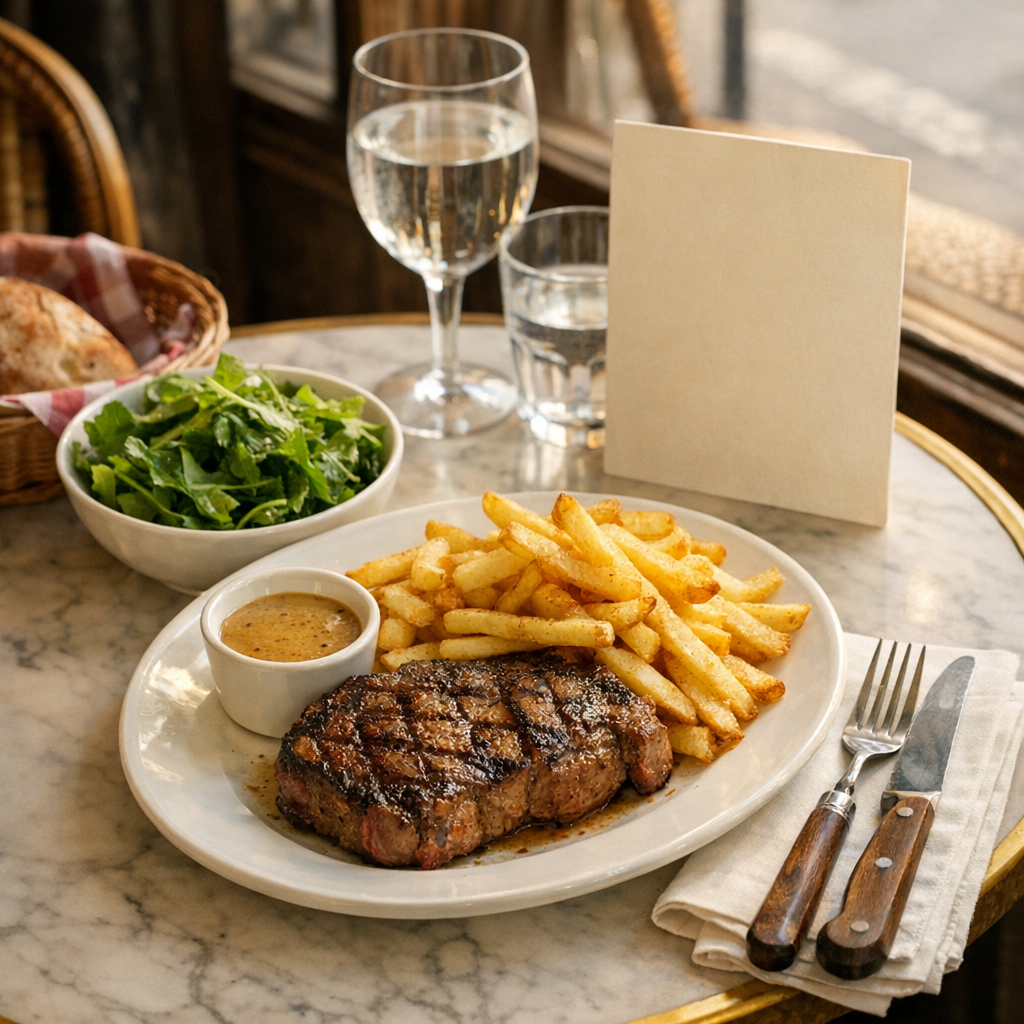 Chez Bistro Régent, le prix du Menu se lit avant de réserver