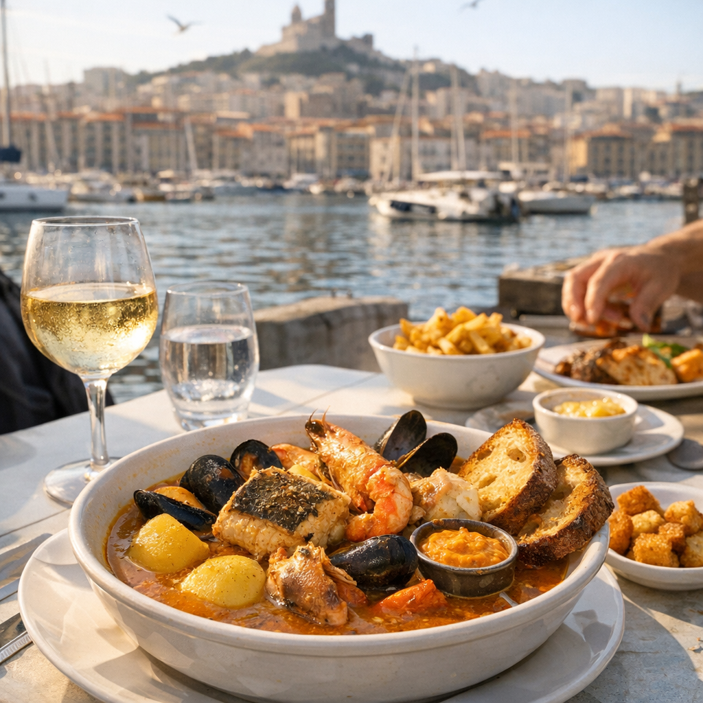 Commander une bouillabaisse à Marseille en 2026 : prix, zones et critères de choix