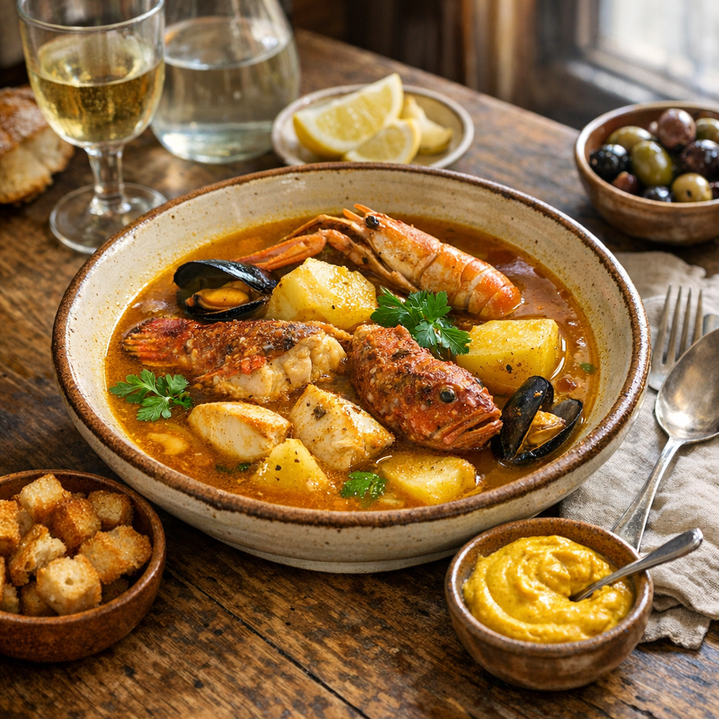 La Recette de la Bouillabaisse à Marseille respecte un rituel