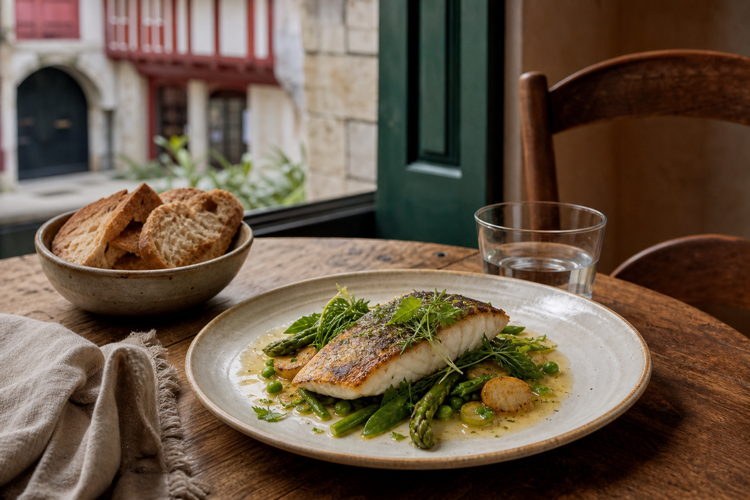 La brasserie Basa à Bayonne se découvre avec un regard averti