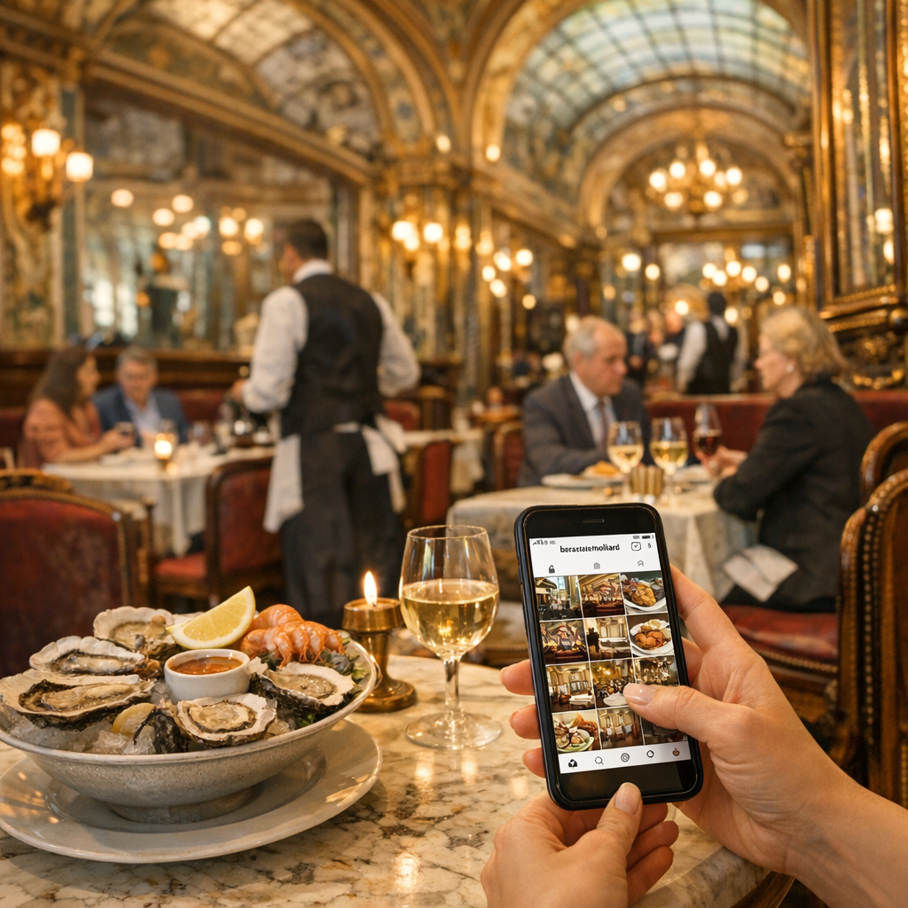 Brasserie Mollard Paris : avis, photos et Instagram @brasseriemollard, que regarder ?