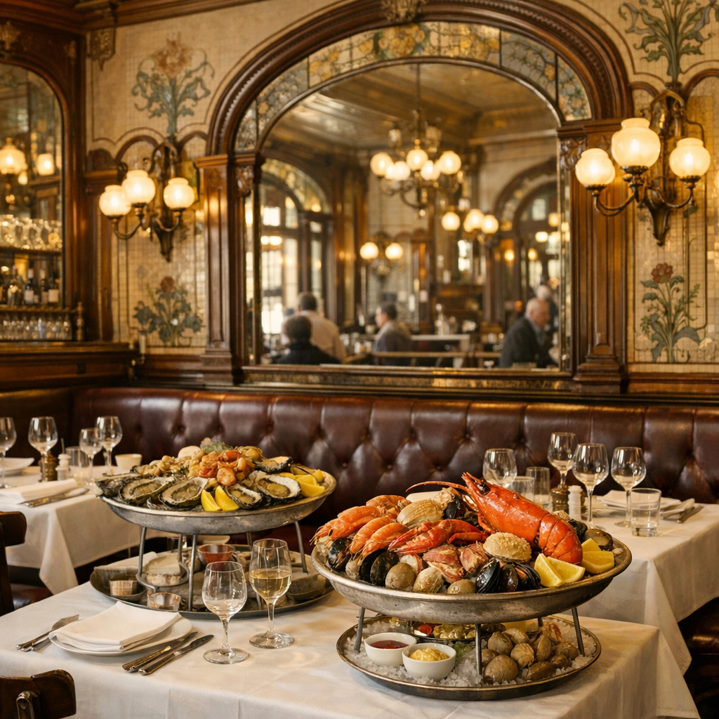 La Brasserie Mollard à Paris : décor, carte et histoire