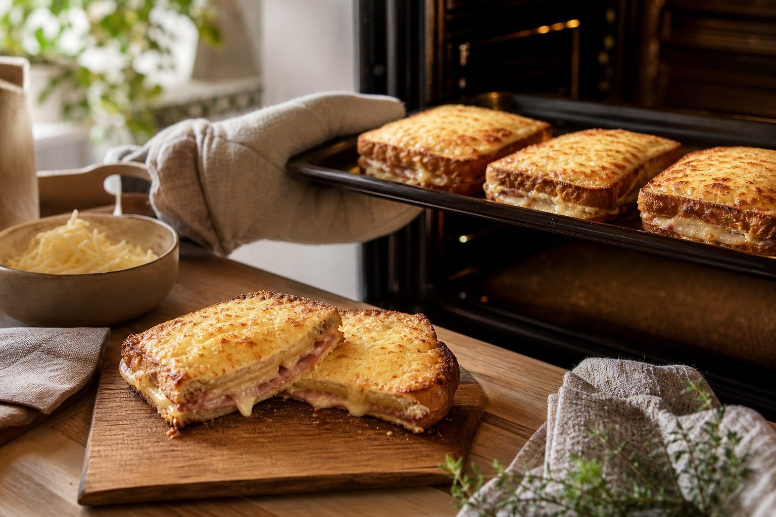 Cuisson des croques-monsieur : protocole et diagnostic