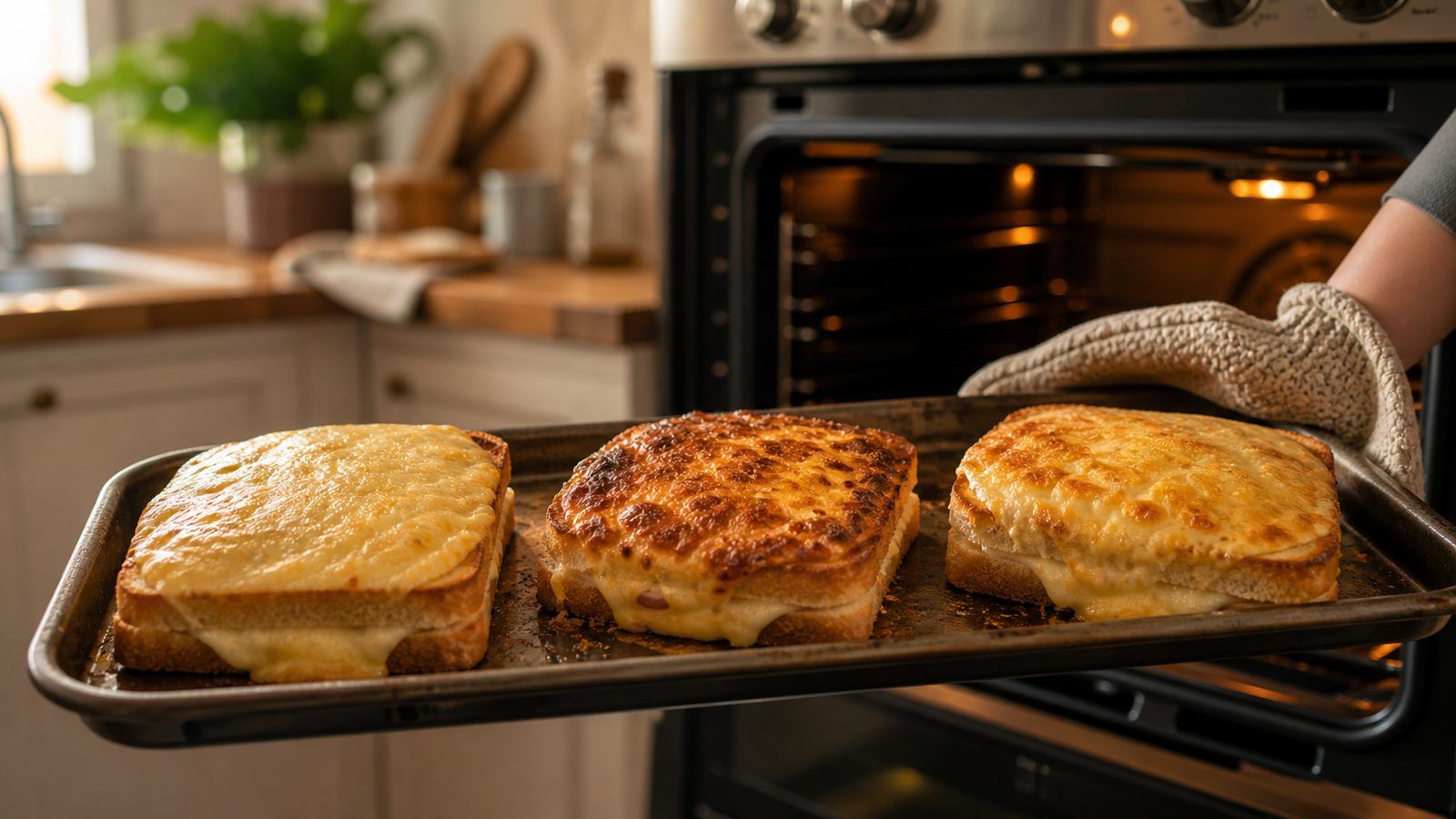 Four traditionnel, grill ou chaleur tournante : quel réglage donne le croque le plus croustillant ?