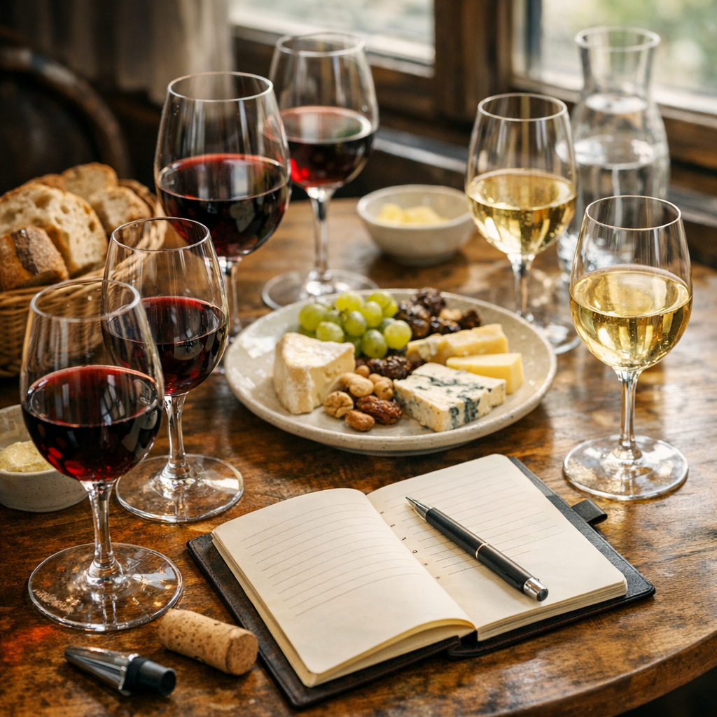 La Dégustation de Vin : 5 repères qui aident à goûter