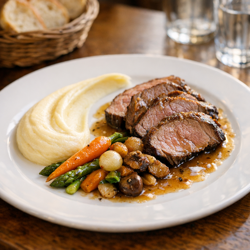 Comment réussir le dressage d’une assiette avec purée