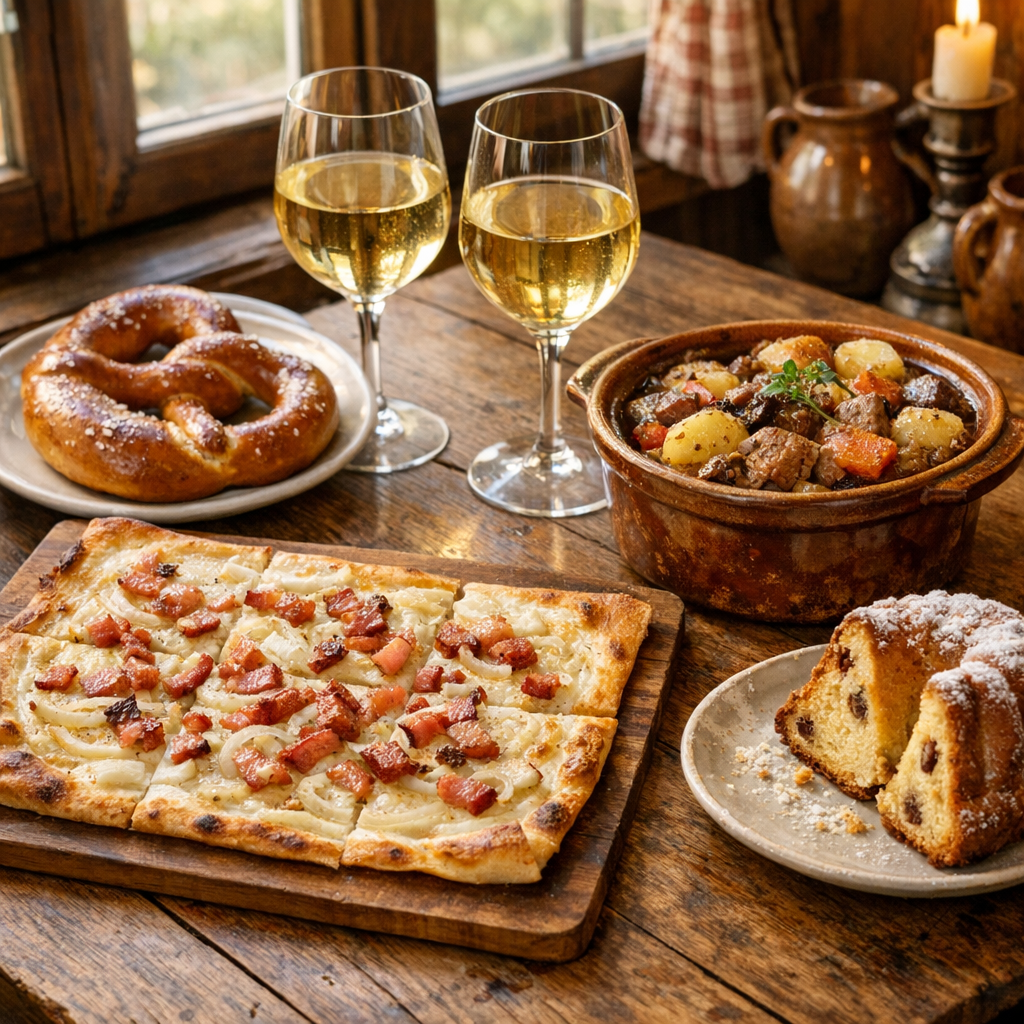 La Gastronomie en Alsace se goûte entre winstub et terroir