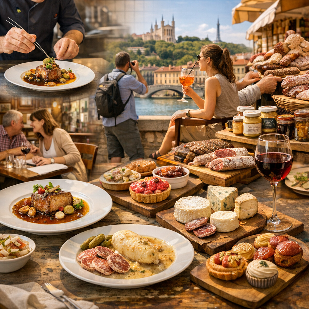 Quel parcours gourmand à Lyon selon votre profil de visiteur ?