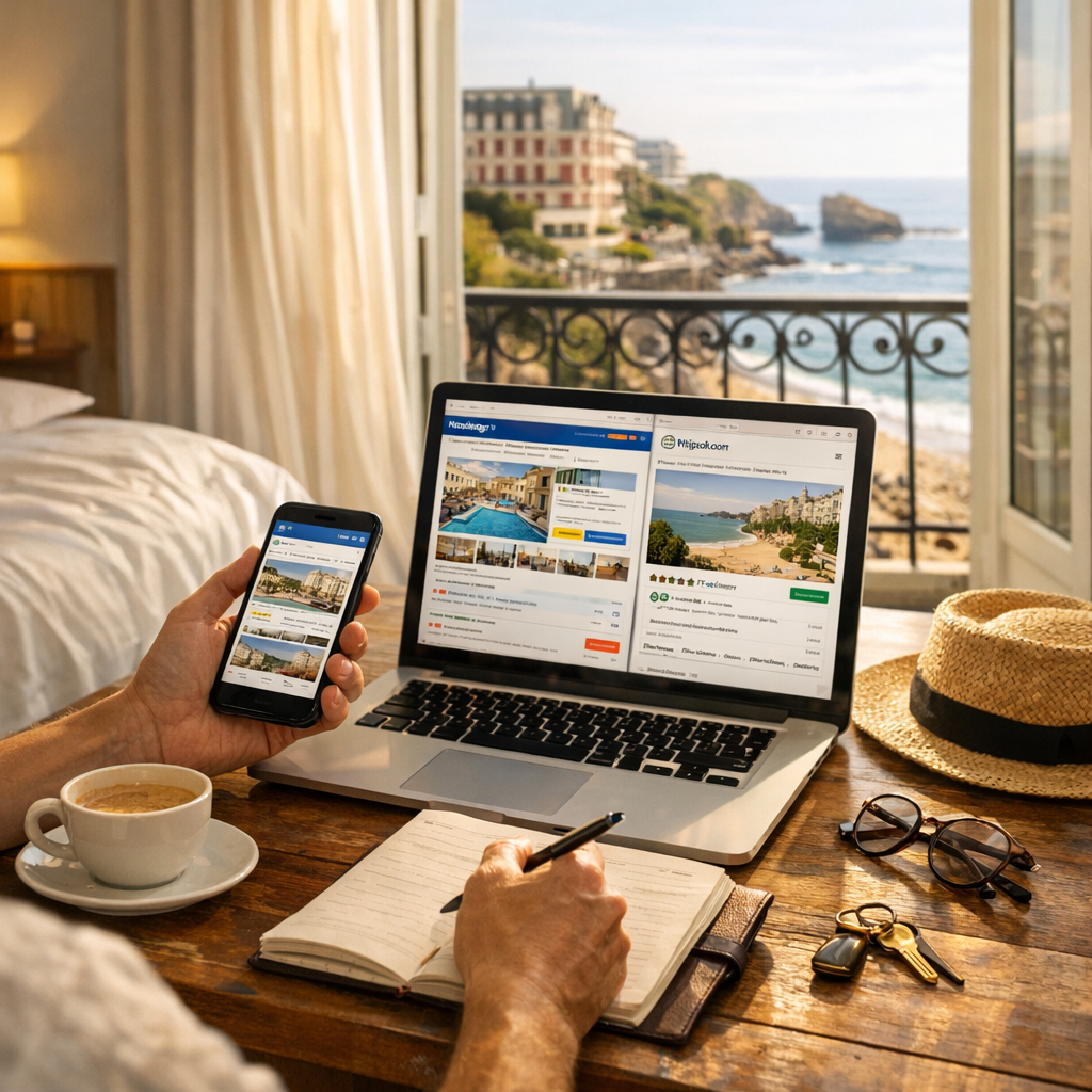 Réserver directement ou via Booking et Tripadvisor : la méthode en 5 vérifications
