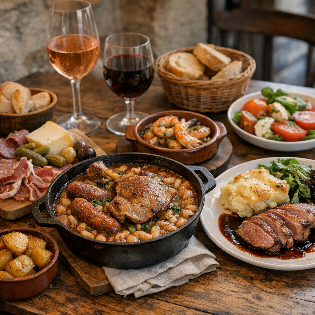 Quelle cuisine trouvait-on dans ce bistrot de Montpeyroux ?