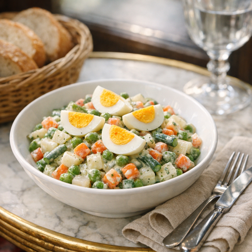 La Macédoine de légumes Bonduelle : 2 recettes de bistrot