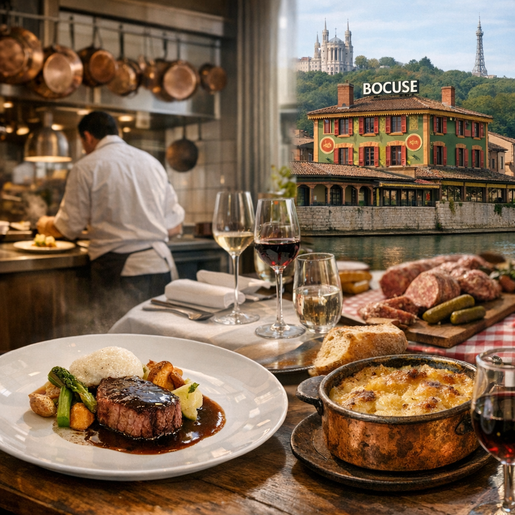 Restaurants Michelin à Lyon : étoiles, Bib Gourmand et héritage Paul Bocuse