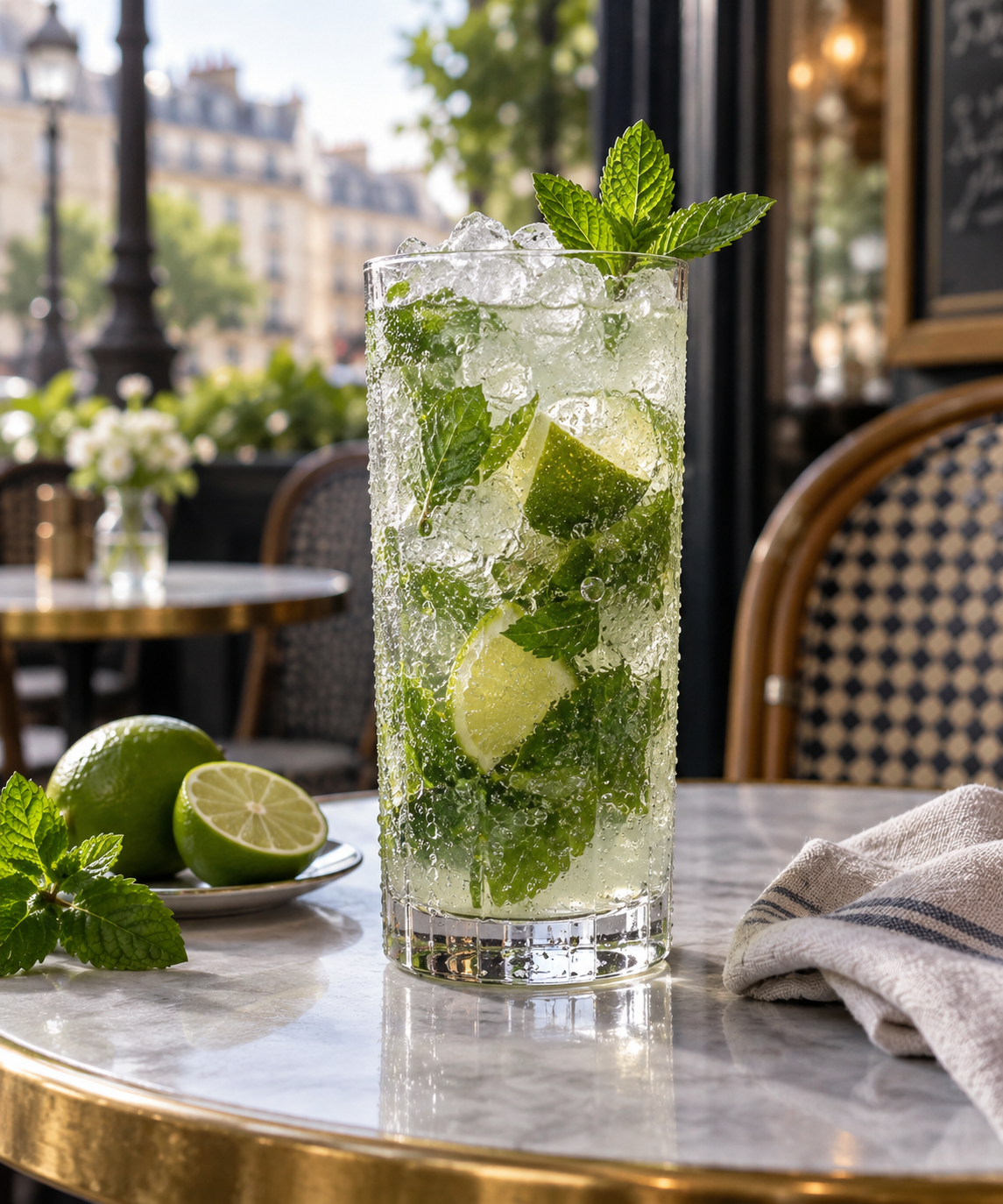 Le mojito classique se prépare avec équilibre et fraîcheur