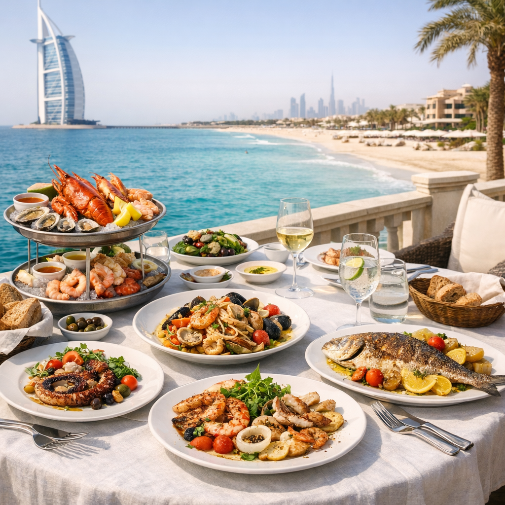 Le Menu de Nammos Dubai : carte, prix et plage à Jumeirah