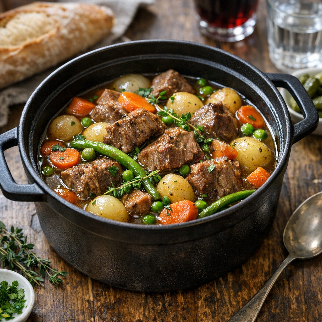 Le Navarin d’agneau traditionnel : Recette, cuisson et morceaux