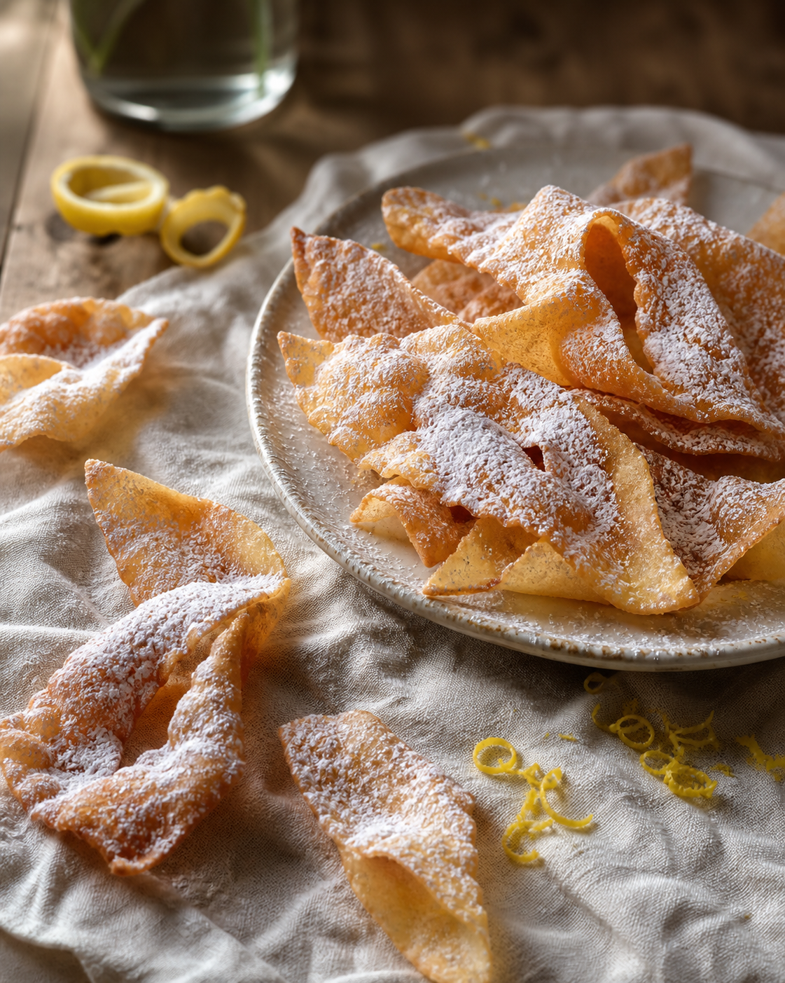 Les oreillettes, ces gâteaux provençaux fins et croustillants