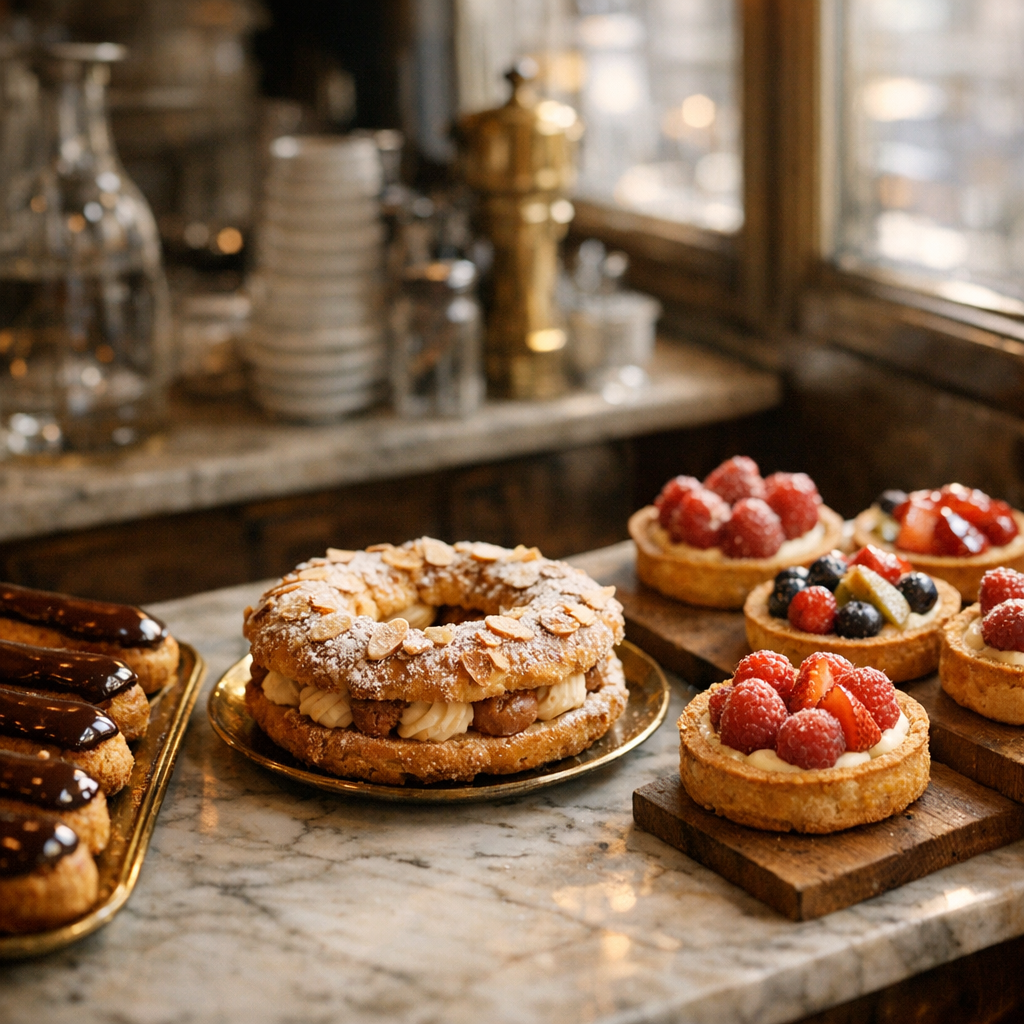 La Définition de la Pâtisserie éclaire gâteaux et desserts
