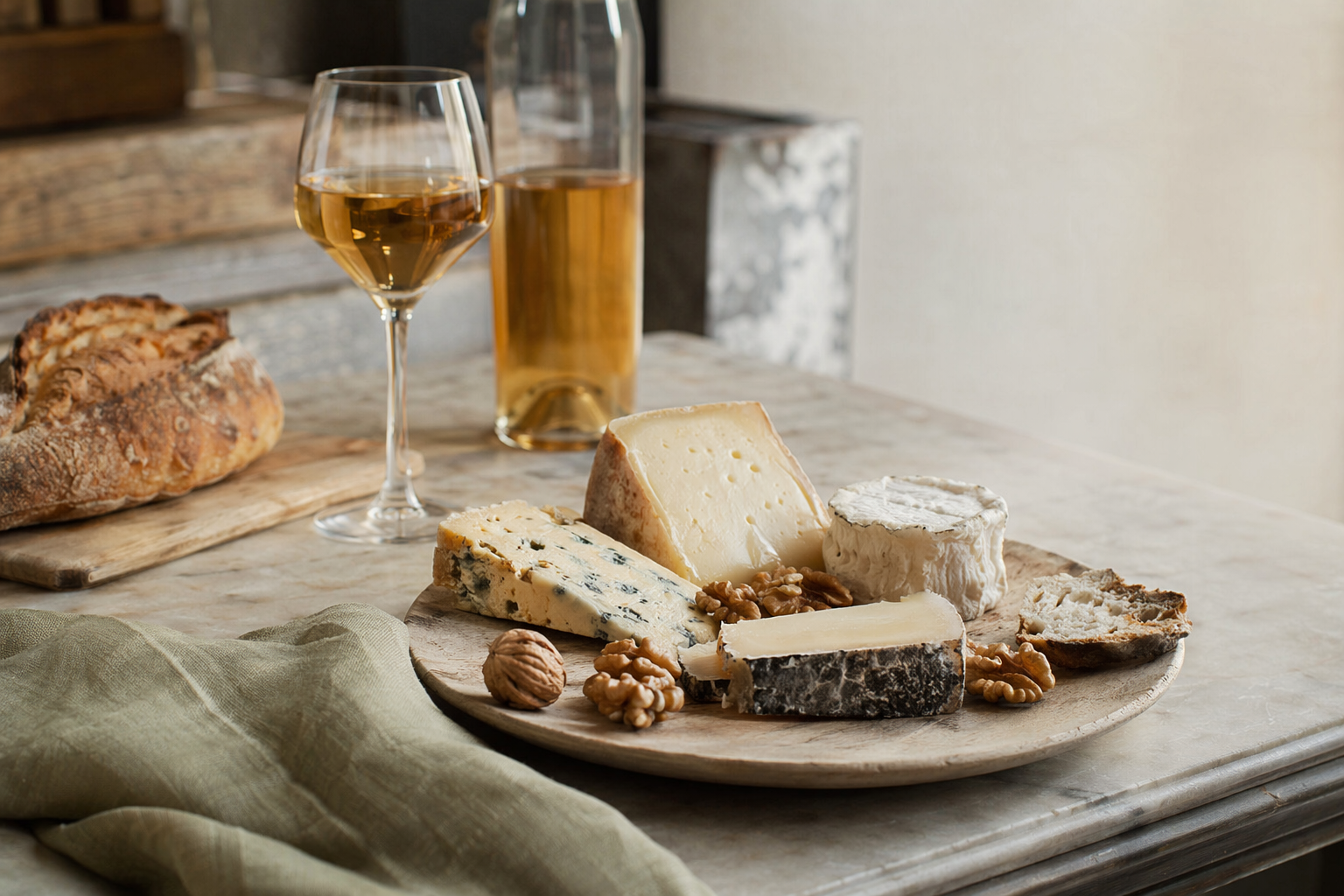 Que boire avec un plateau de fromages : trois pistes simples
