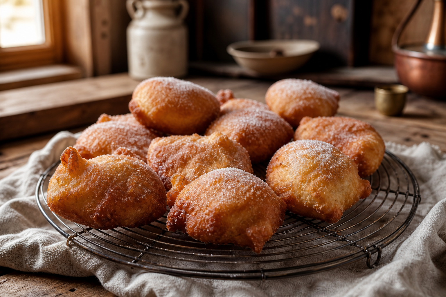 Les beignets de Carnaval à la levure de boulanger sont moelleux