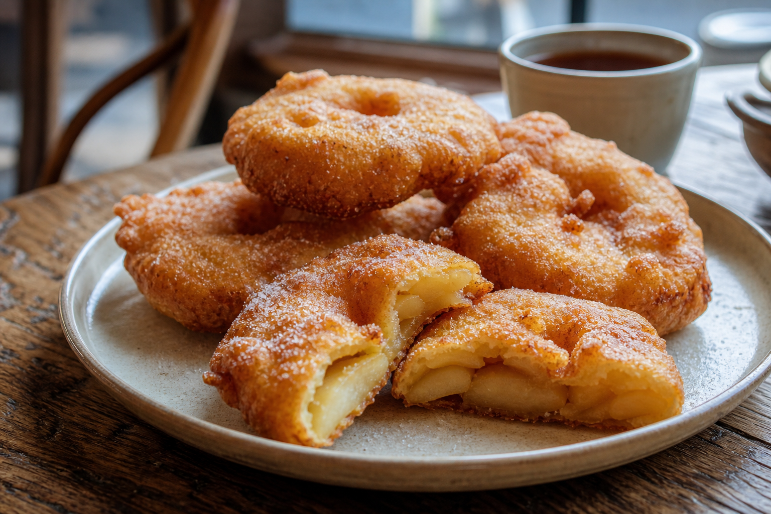Les beignets aux pommes à l’ancienne ont le goût des dimanches
