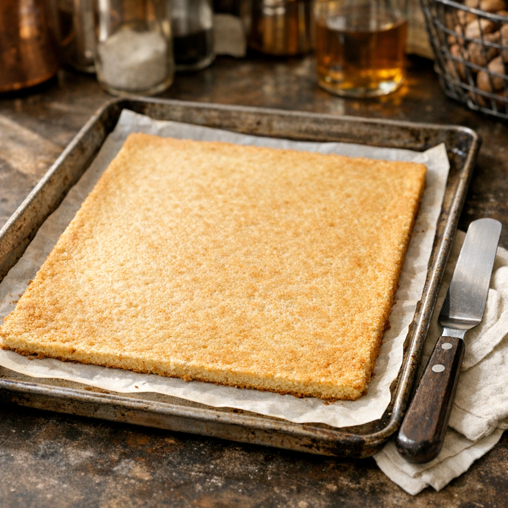 La Recette du Biscuit Joconde facile et rapide se réussit en 5 étapes