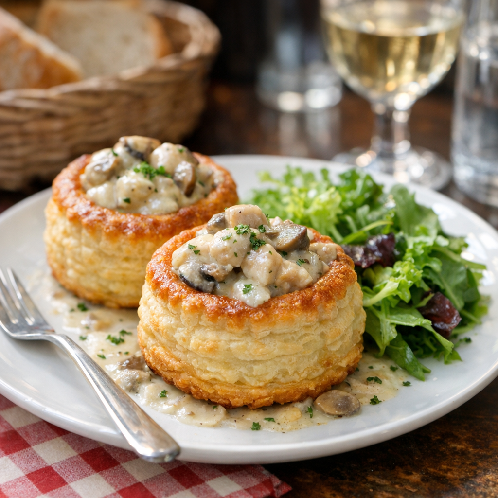 Cette Recette de Bouchée à la reine facile régale sans stress