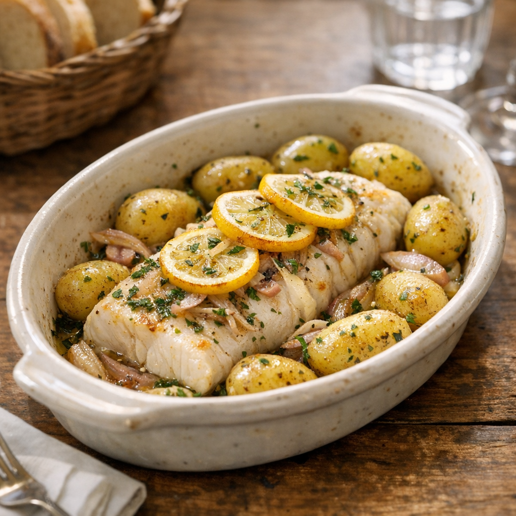 Cette Recette de Filet de Julienne au Four reste simple et tendre