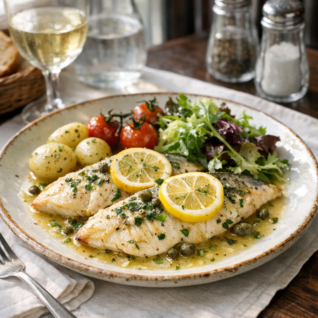La Recette des Filets de Dorade au four au vin blanc se réussit