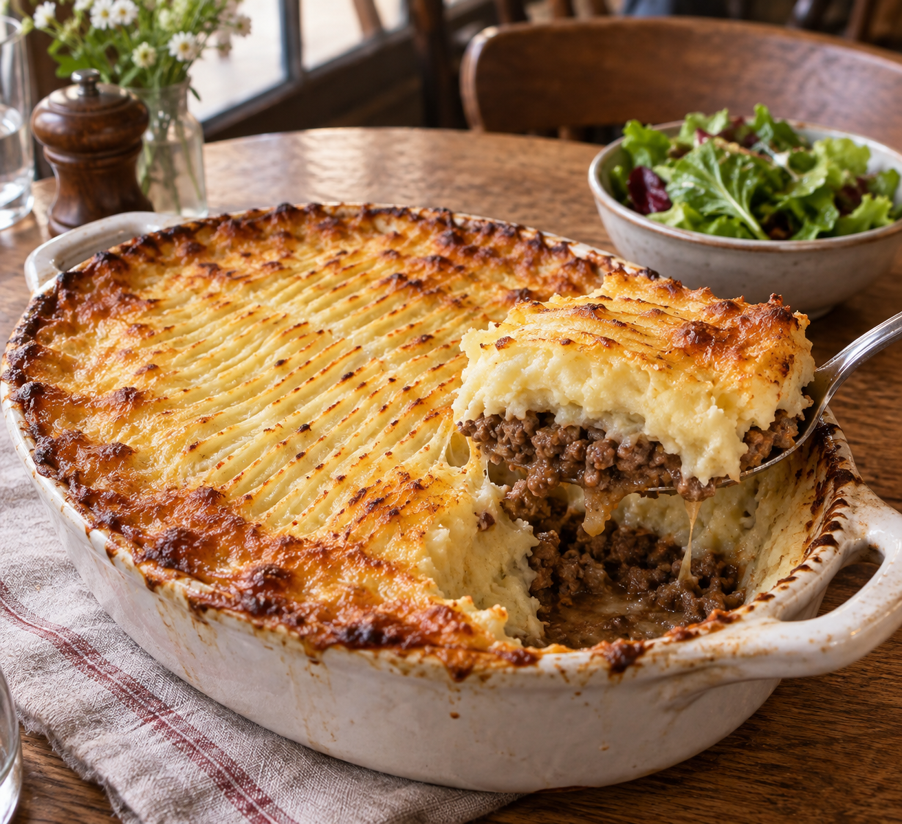 Le hachis Parmentier de bistrot : une recette juteuse et onctueuse