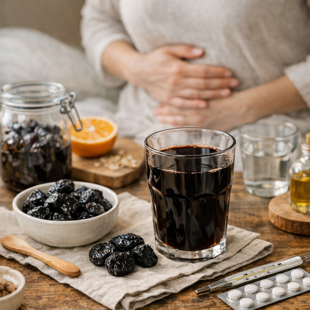 Quand boire le jus de pruneaux et quelles précautions garder&nbsp;?