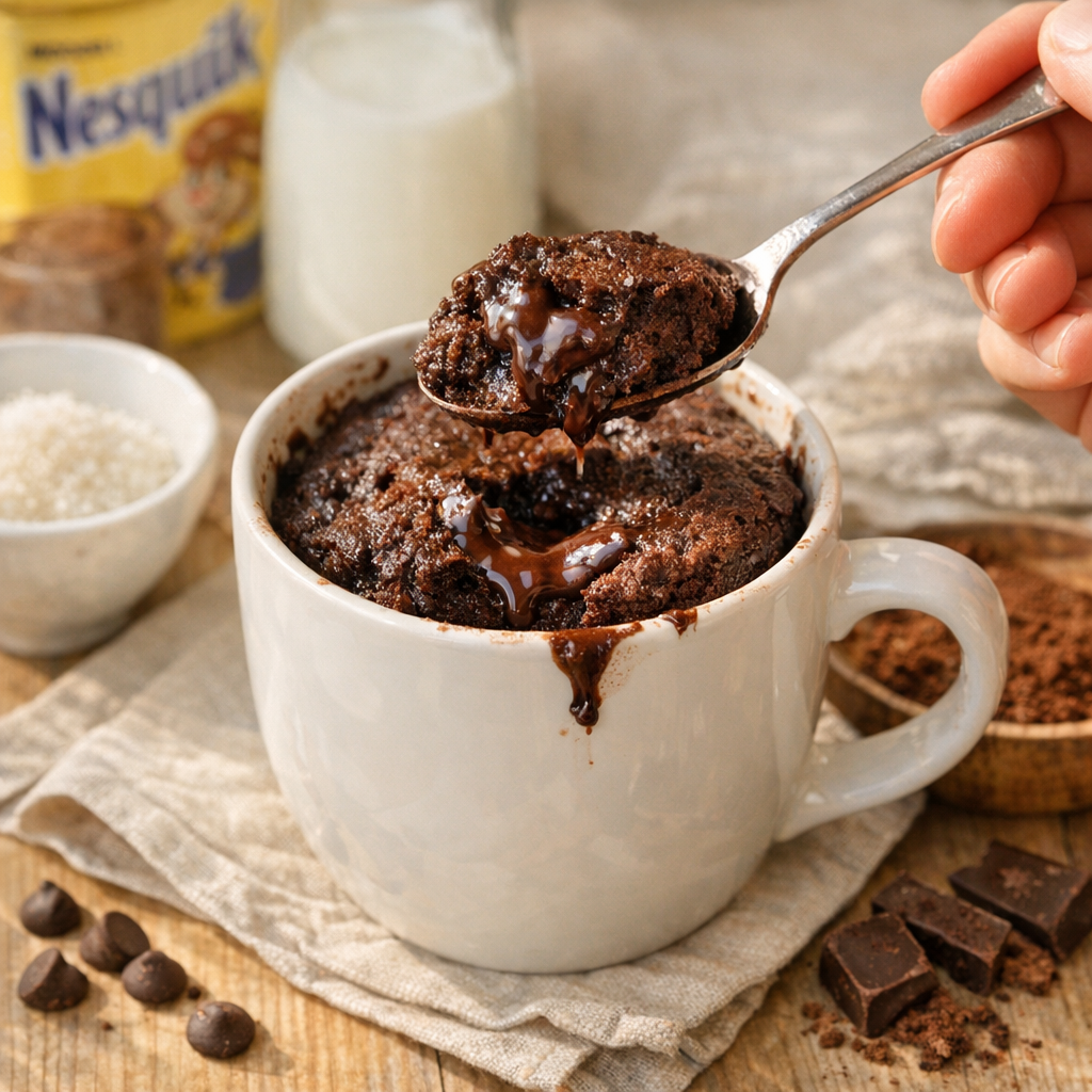 Astuces pour un mug cake fondant, moelleux et pas sec