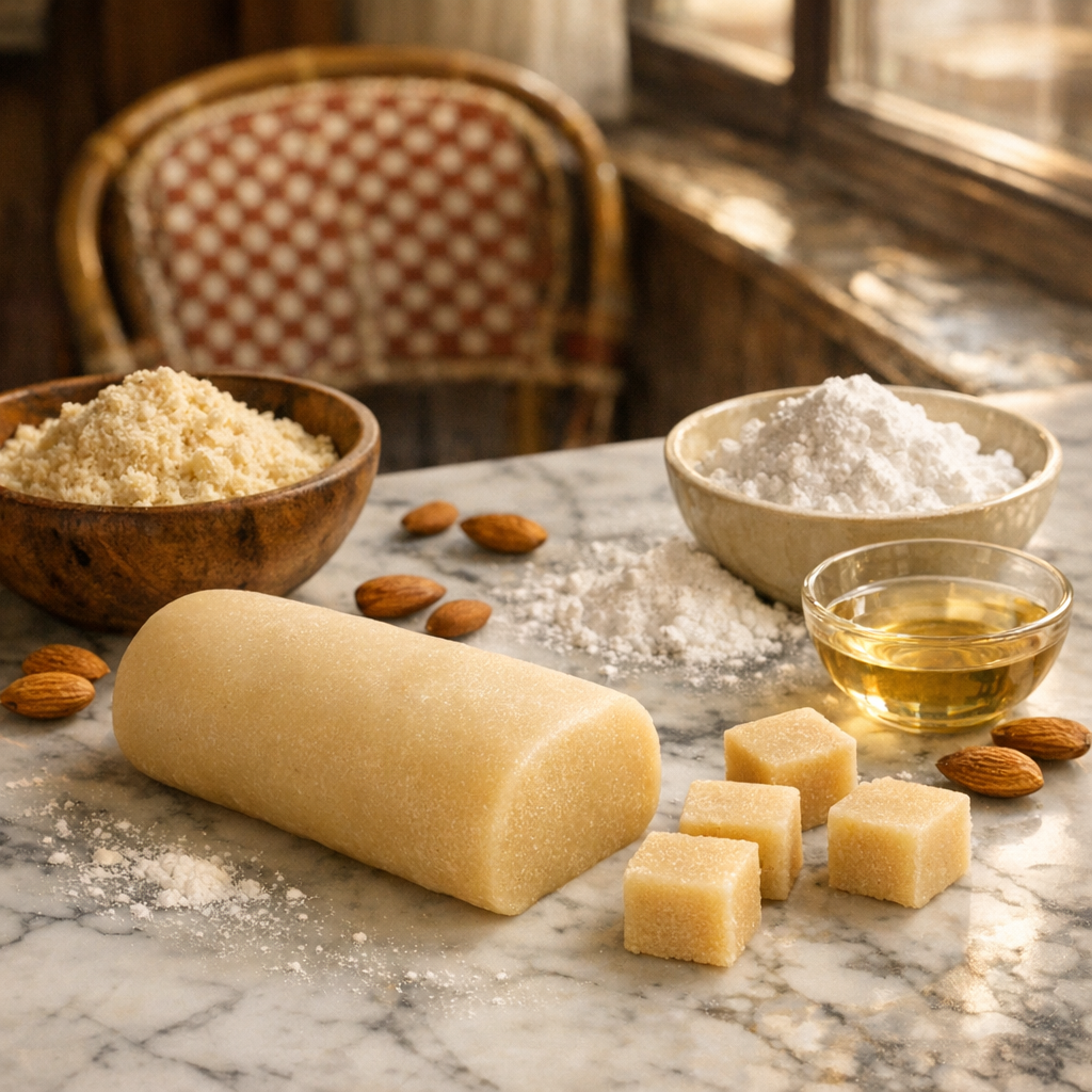 La Recette de Pâte d’amande sans œuf se prépare en 5 minutes