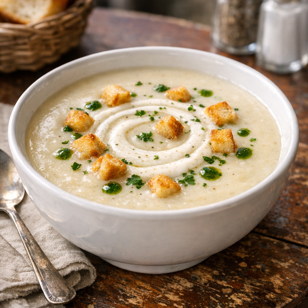 La Recette du Potage Dubarry se prépare comme au bistrot
