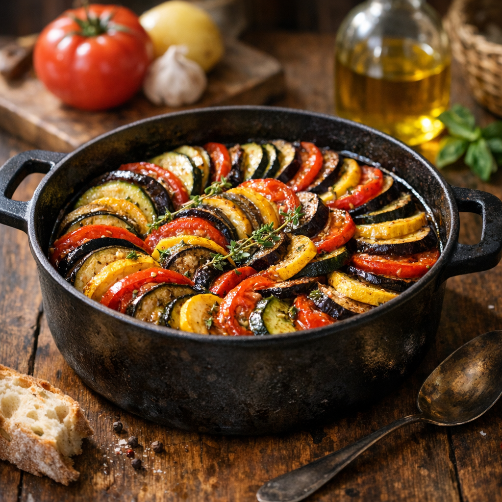 La Recette de Ratatouille Provençale : traditionnelle et fondante