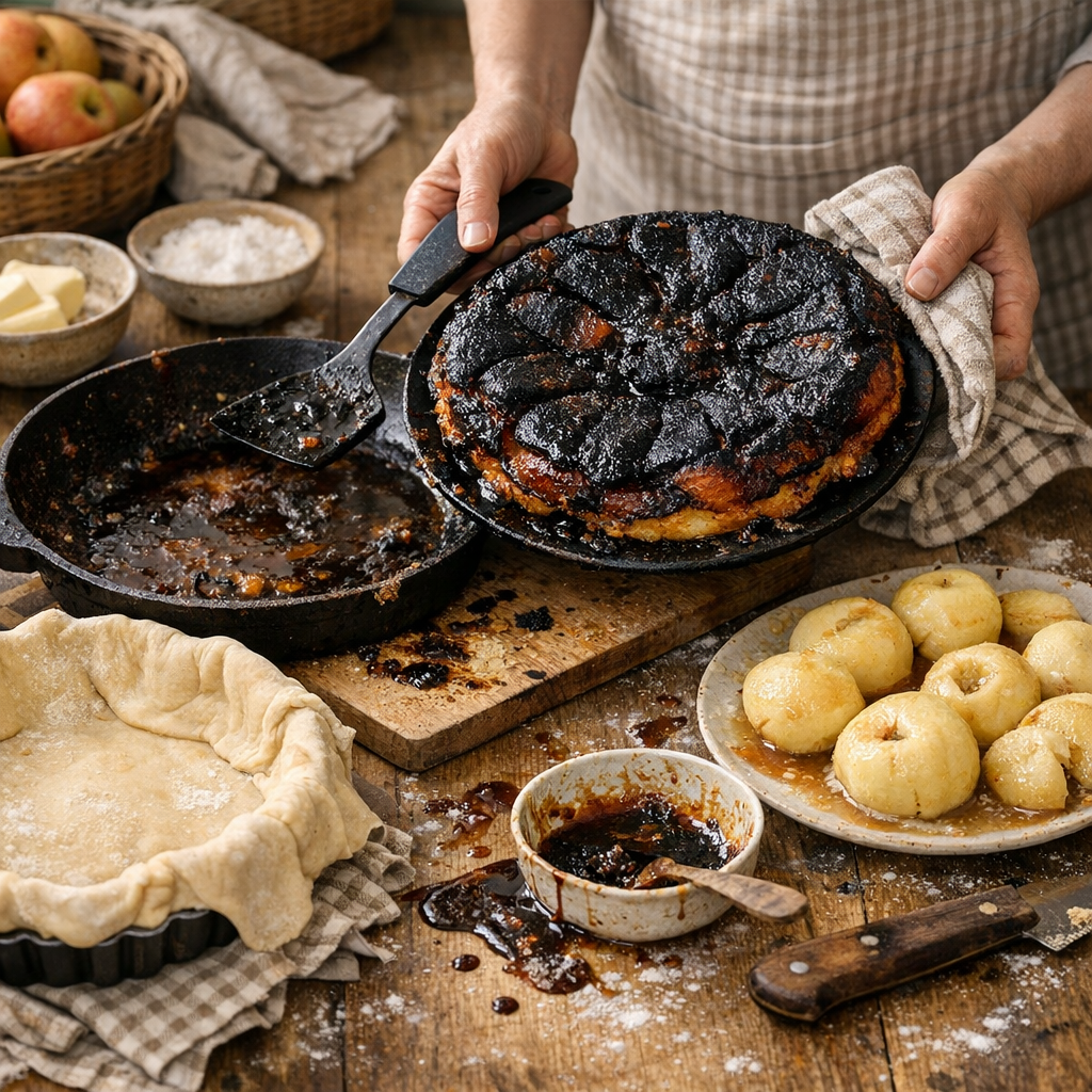 Erreurs à éviter pour ne pas rater sa tarte Tatin