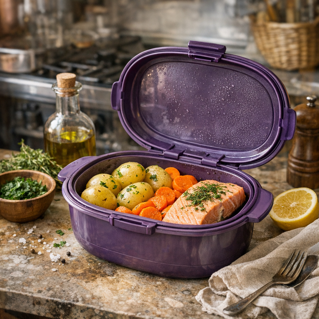 Les Recettes au Cuiseur Solo Tupperware se préparent vite