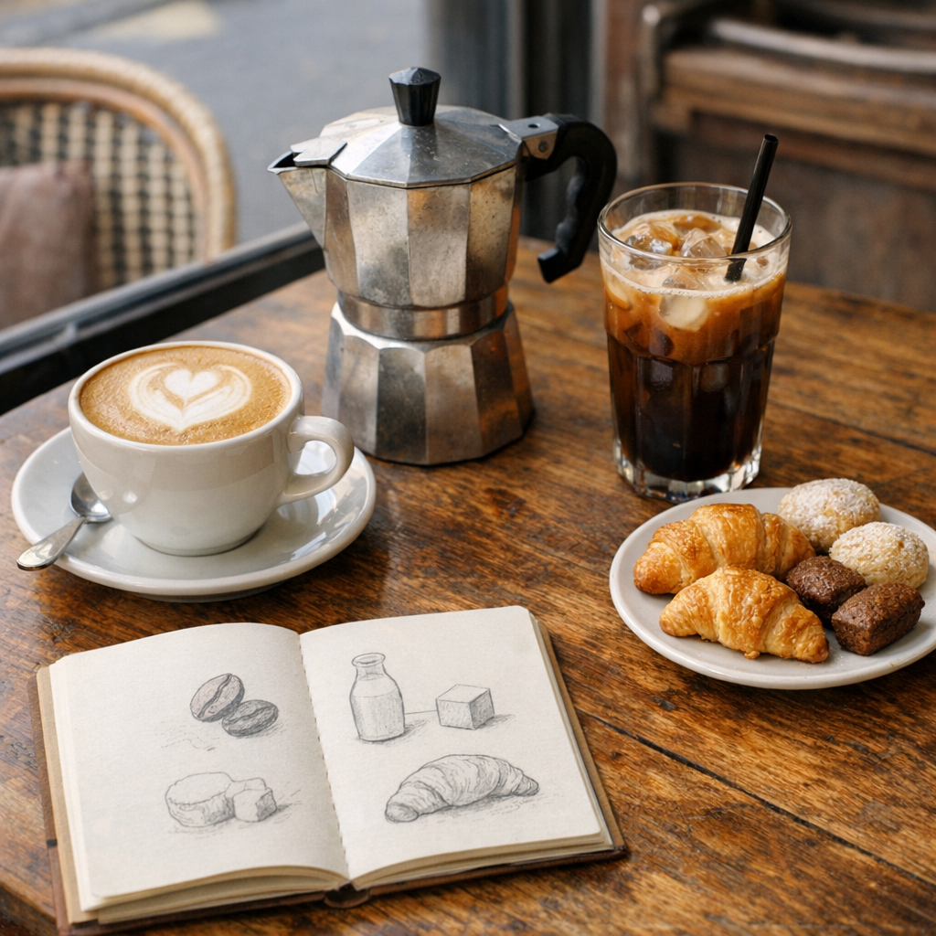 Les Recettes MyCafe se retrouvent facilement par famille