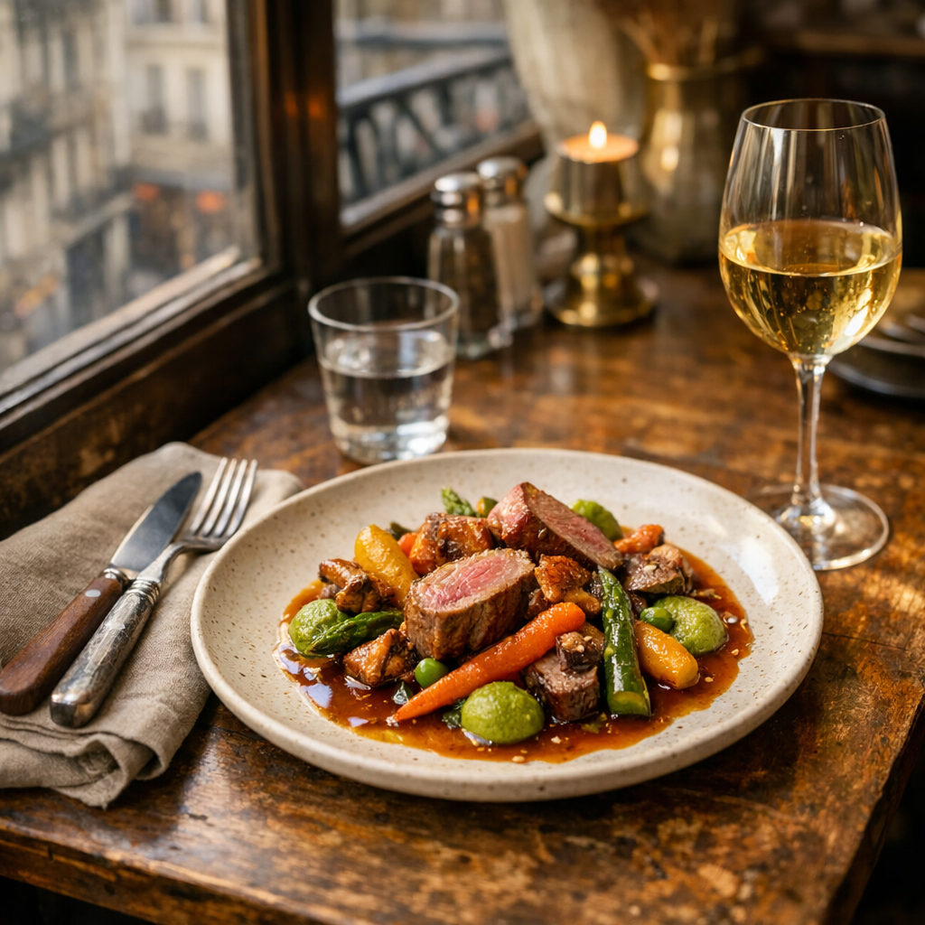 Comment reconnaître un restaurant Bistronomique à table