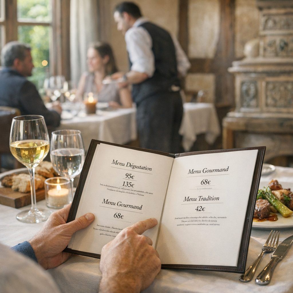 Prix des menus : les repères chiffrés avant de réserver