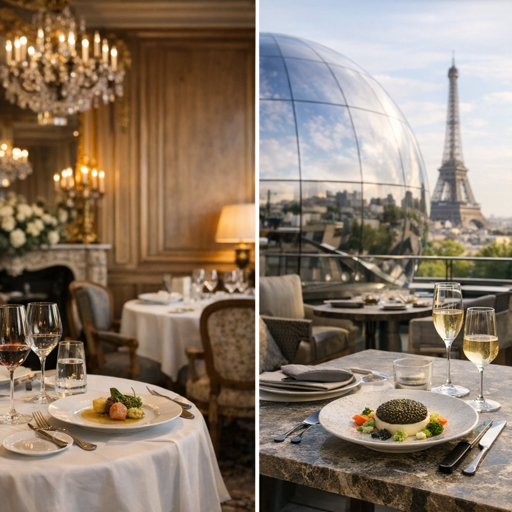 Maisons historiques, palaces et nouvelles tables : de Taillevent à SPHERE