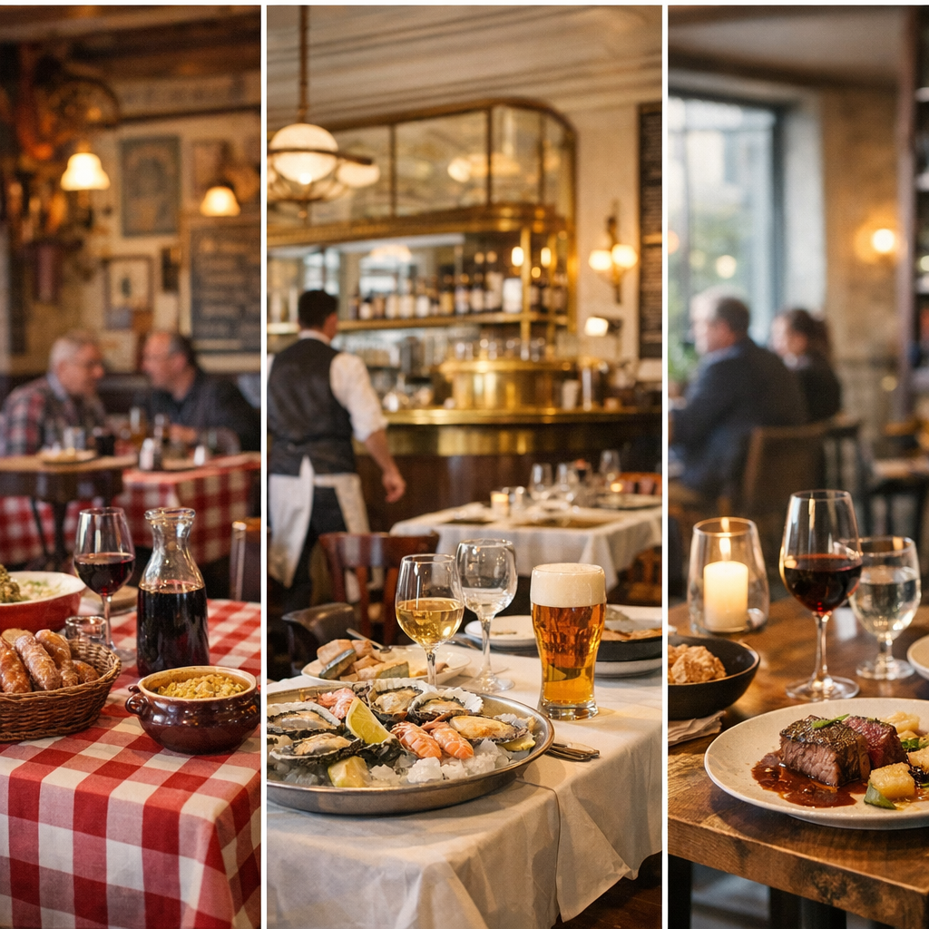 Bouchon, brasserie ou bistronomique : quel style de restaurant viser dans le 2e ?