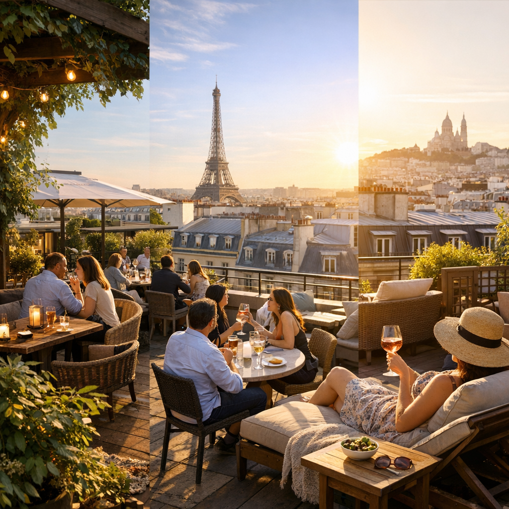 Terrasses confidentielles, rooftops et soleil : quelle ambiance choisir ?