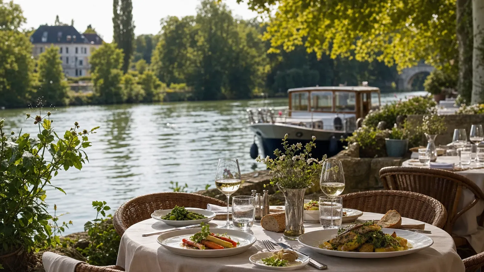 Restaurants au bord de Seine dans les Yvelines : déjeuner les pieds dans l'eau