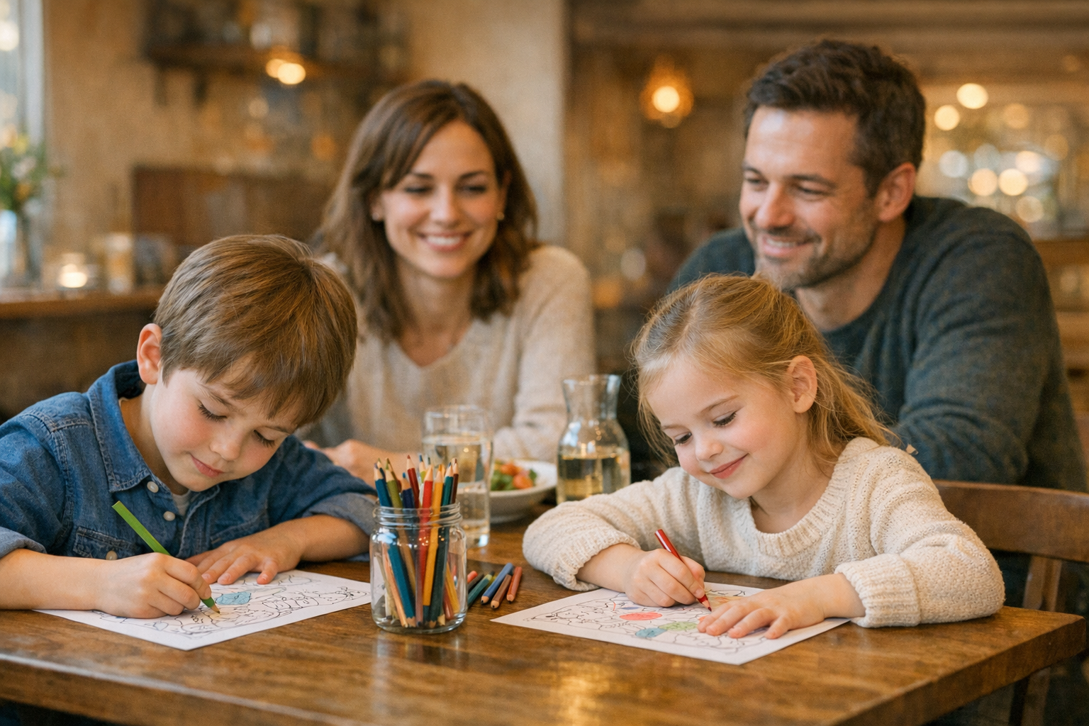Sorties en famille : occuper les enfants intelligemment au restaurant