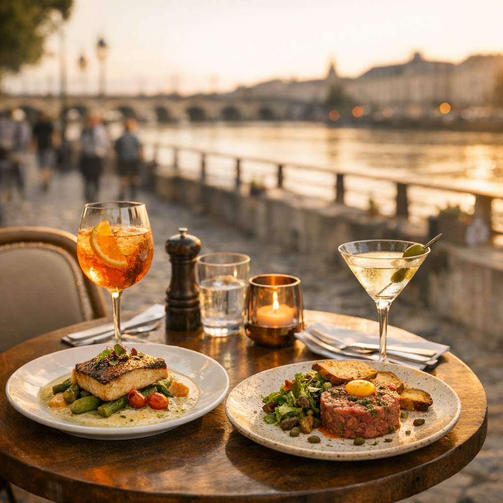 Symbiose Bordeaux allie un Restaurant, des cocktails et les Chartrons